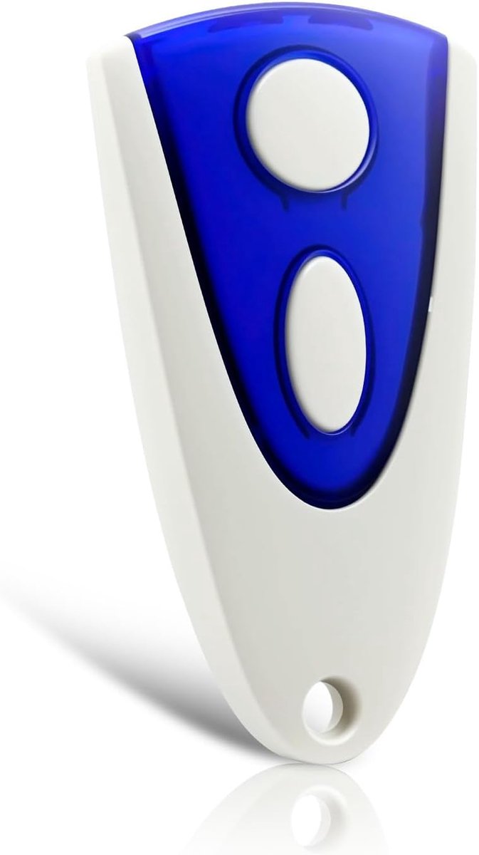 1 stuk Vervanging voor afstandsbediening Novotron 502, garagedeuropener 433,92 MHz, 2-kanaals, afstandsbediening compatibel met Novoferm afstandsbediening 502 MAX43-2, Novotron 512 MIX43-2