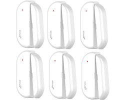 CPVAN Magnetisch Contact - Extra Deursensor voor CP2PRO / CP2W / CP10PRO Alarmsysteem (433.92 MHz) - 6 Stuks