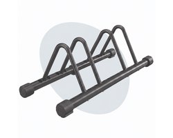 Voltano Fietsenrek 2 Fietsen - Zwart - Fietsenstandaard