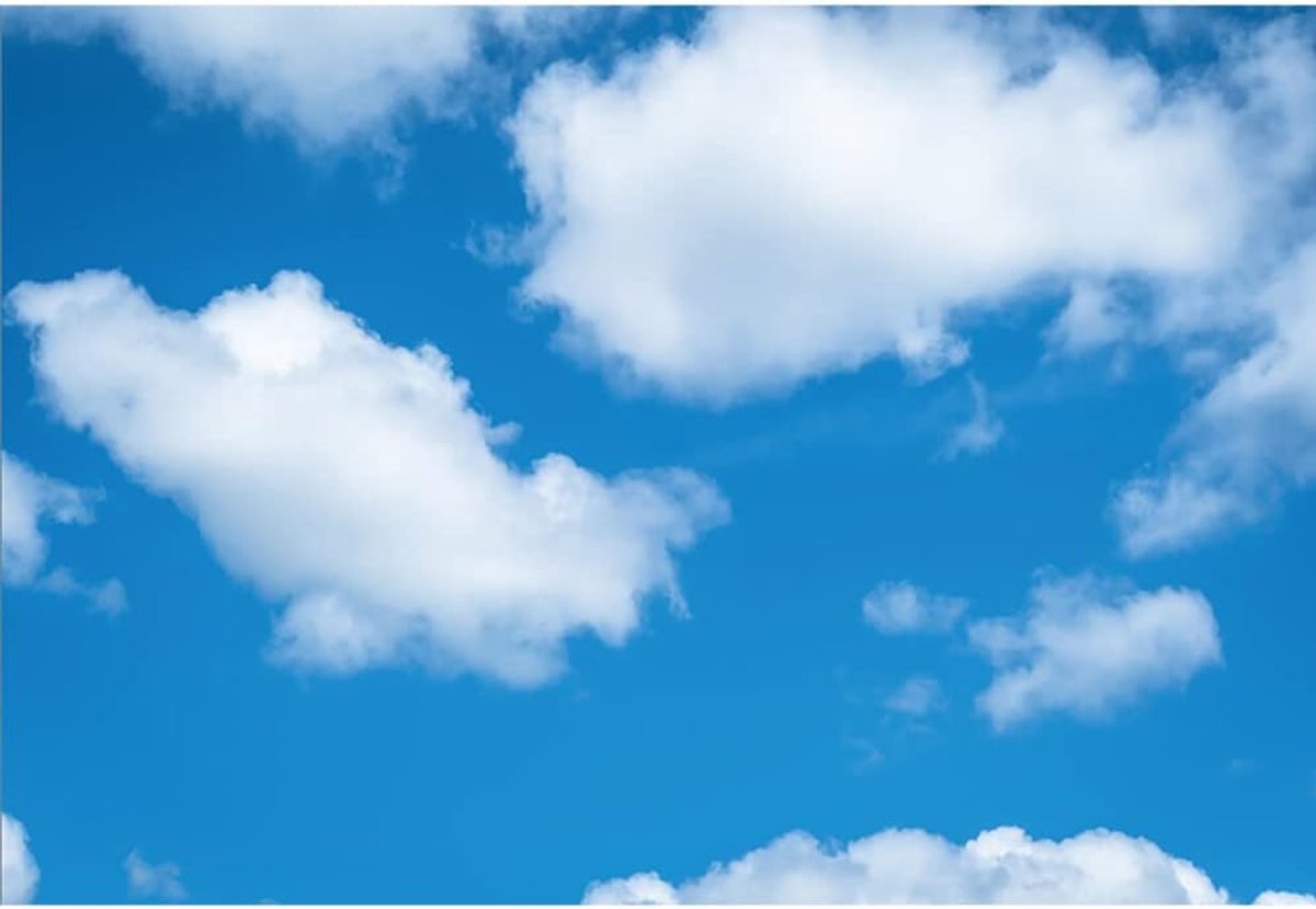 2,7x1,8m Blauw Hemel Wit Wolken Achtergrond Natuur Landschap Fotografie Achtergrond Baby Douche Decor Kids Verjaardagsfeestje Tafel Banner Kinderen Volwassenen Portret Behang Fotostudio Props