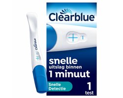 Clearblue - Zwangerschapstest Snelle Detectie - 2 x 1 stuk - Voordeelverpakking