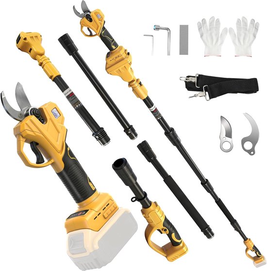 2-in-1 snoeischaar telescoop voor DeWalt 20V accu's (zonder accu) — afbeelding 5