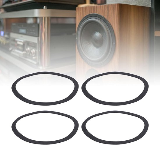 10 PCS Luidsprekerafdichting Pakking Luidspreker Afdichtingsring Luidspreker Wasmachine Ring 166 Mm od 146 Mm Id Eva Schuimbestendige Geluidsreductie Luidsprekeronderdelen & -componenten — afbeelding 4