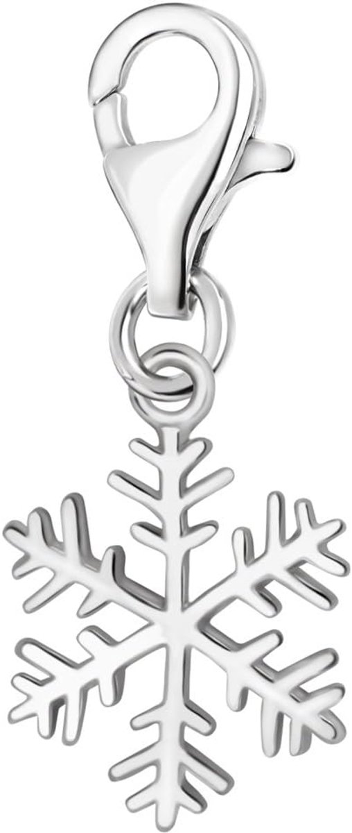 Verzilverd Wintergevoel Thema Charm Bedel Hangers voor Armbanden en Accessoires