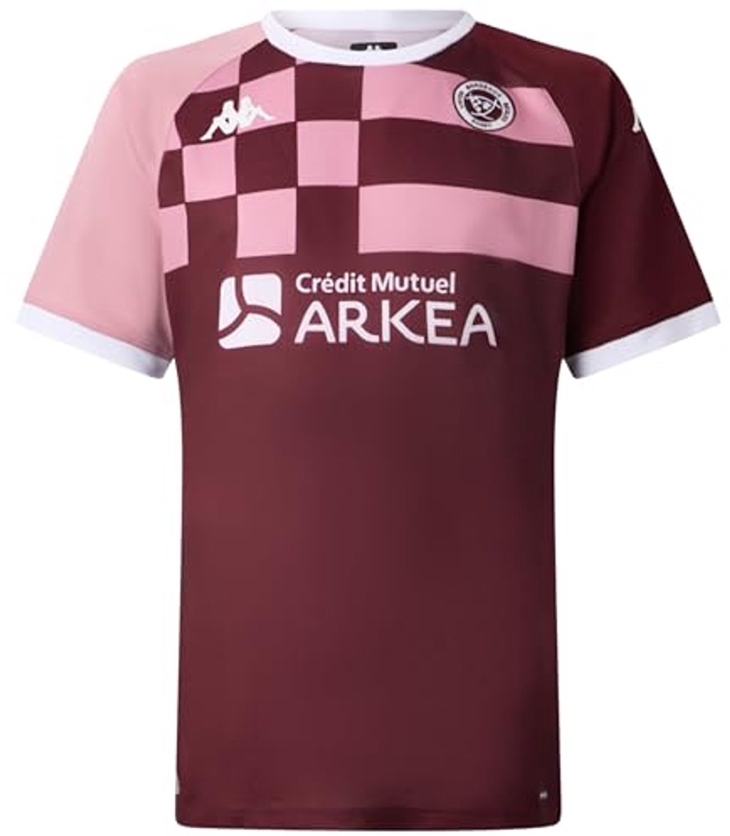 Kappa Mokibapre Pro UBB Trainingsshirt en Bordeauxrood