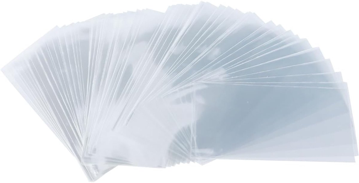 100 stuks papieren geldhouders, dollarbiljethoezen, doorzichtige geldbeschermhoes voor krasbestendig displaypapier