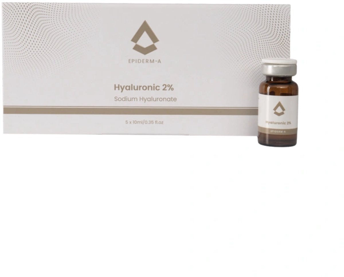 EPIDERM-A Hyal PDRN 2% / Skin-Booster voor huidregeneratie met hyaluronzuur en PDRN 5 x 5 ml