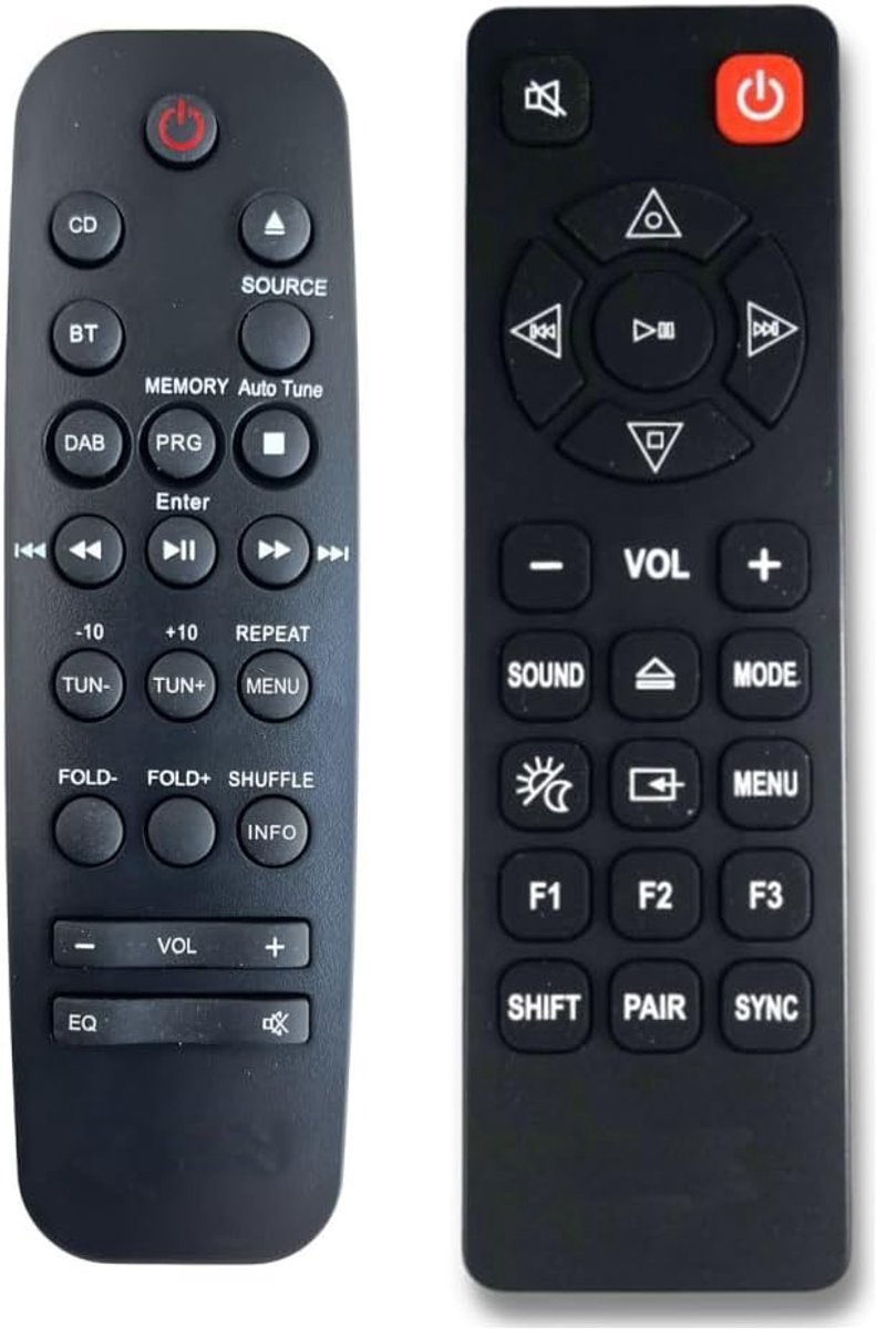 Afstandsbediening voor Kenwood Micro Set M-720DAB