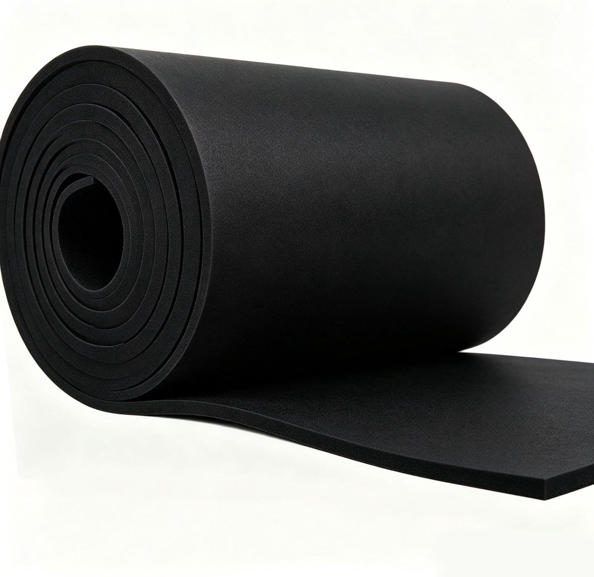 Zwart, EVA-schuimrubber, 400 mm (B) x 3 mm (D) x 1,6 m (L) schuimplaten, voor cosplay-kostuum, knutselen, doe-het-zelfprojecten