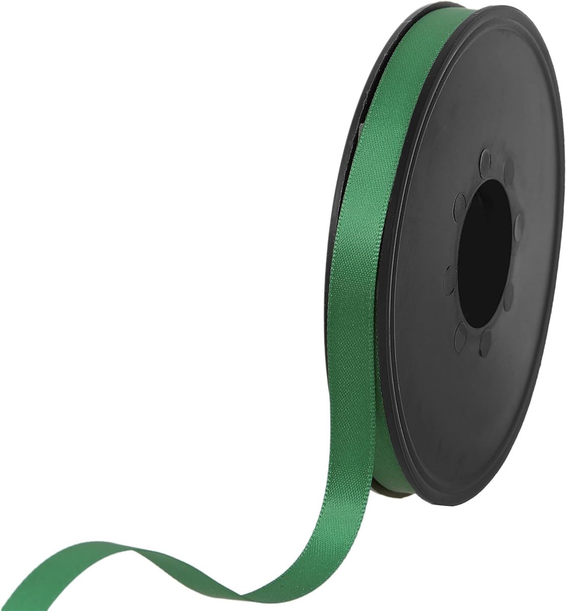 Lint - 100% polyester dubbelzijdig satijnen lint voor bruiloften, cadeauverpakking, bloemstukken, handwerk, taarten, strikken, versieringen, 9 mm x 25 m