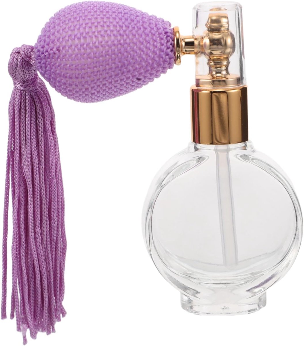 Poederfles Sprayflessen Parfum Make-Up Verstuiver Gereedschap Navulbare Reisverstuiver Pomp Sprayfles Navulbare Sprayfles Geurmonsterflesjes Glas Violet