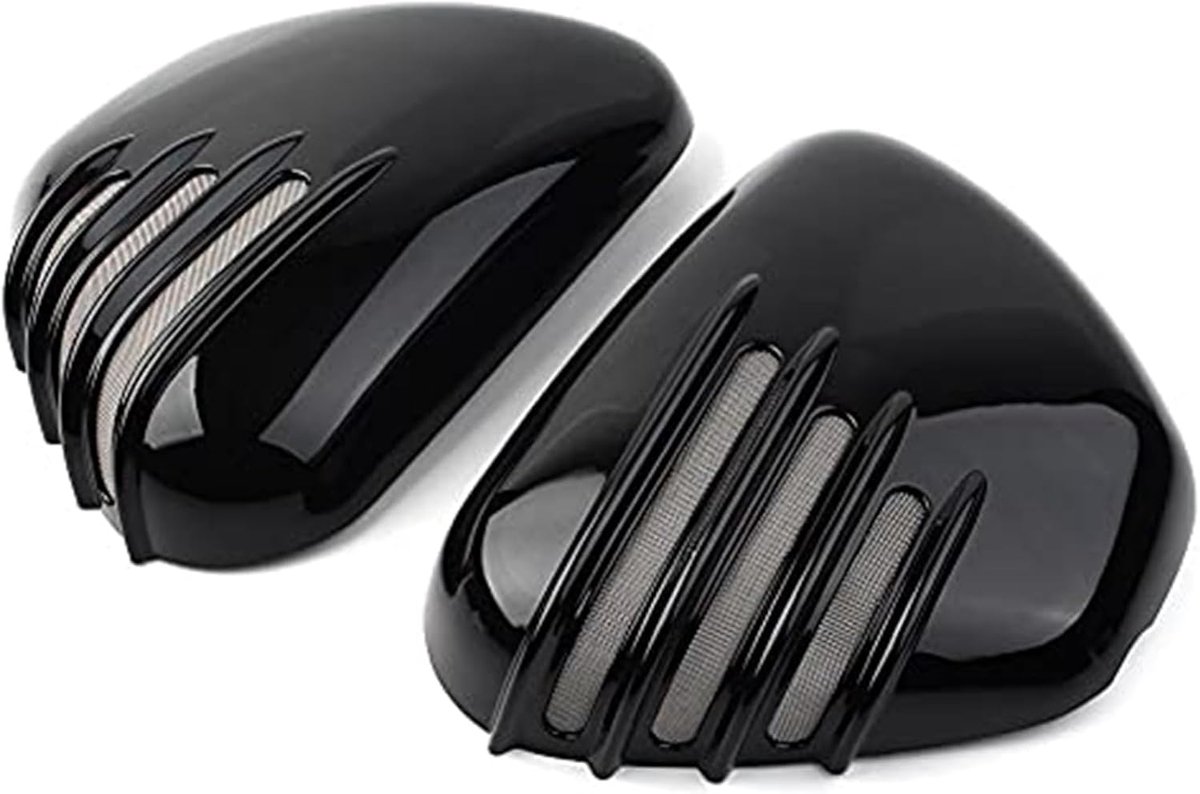 Batterijdeksel aan motorfietszijde, glanzend zwart linker- en rechterzijafdekking Speed ​​Twin 1200 2019-2020, Street Twin 2017-2019, Street Cup 2017-2019, Street Scrambler 2017-2019 Kuipafdek