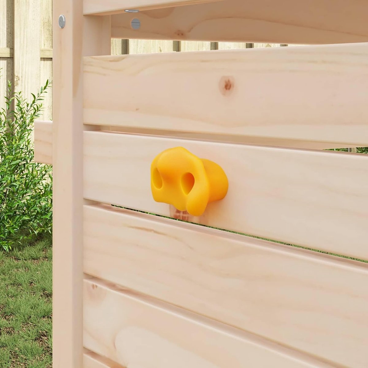 Klimgrepen voor kinderen, set van 2 stuks, geel, 100 x 67 x 43 mm