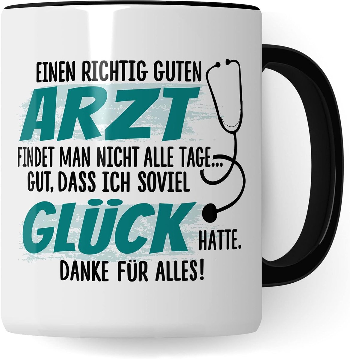 Dokter, dank u geschenk dokters dank u geschenk dank u mok mooie spreuk mooi motief koffiemok beroepen koffiebeker (dokters)