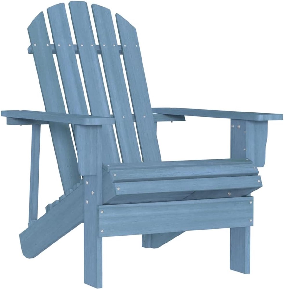 Adirondack stoel massief hout dennenblauw