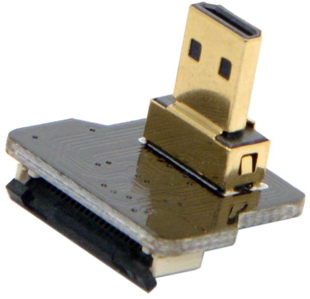 CYFPV Micro HDMI Type D Mannelijke Omhoog Hoekige 90 Graden voor FPV HDTV Multicopter Luchtfotografie