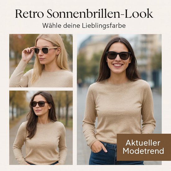 Zonnebrillen Party Bril 1980 stijl retro Atzen Nerdbril hoornbril zonnebril of helder glas zwart — afbeelding 4