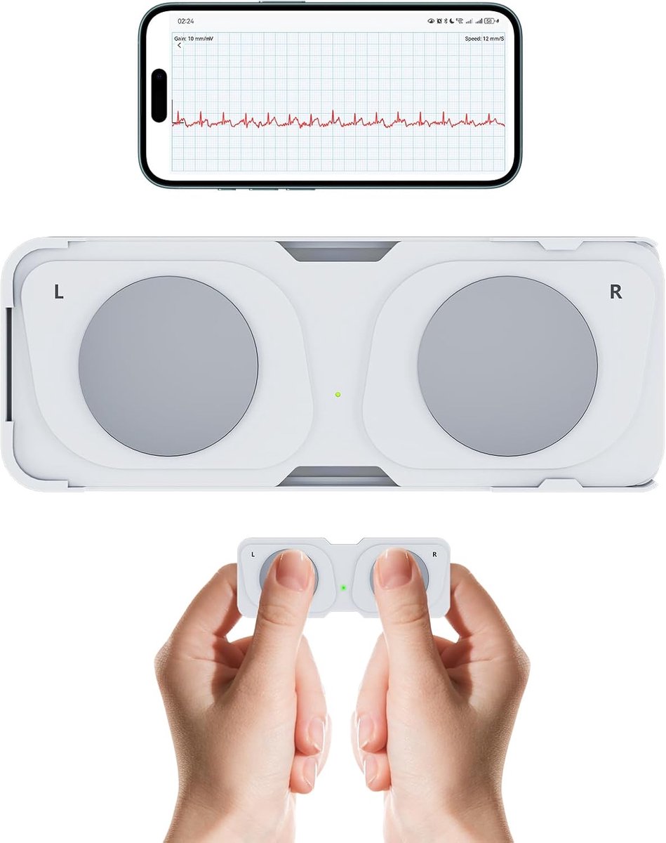 Monitor Persoonlijke Hartslagmeter voor iOS en Android