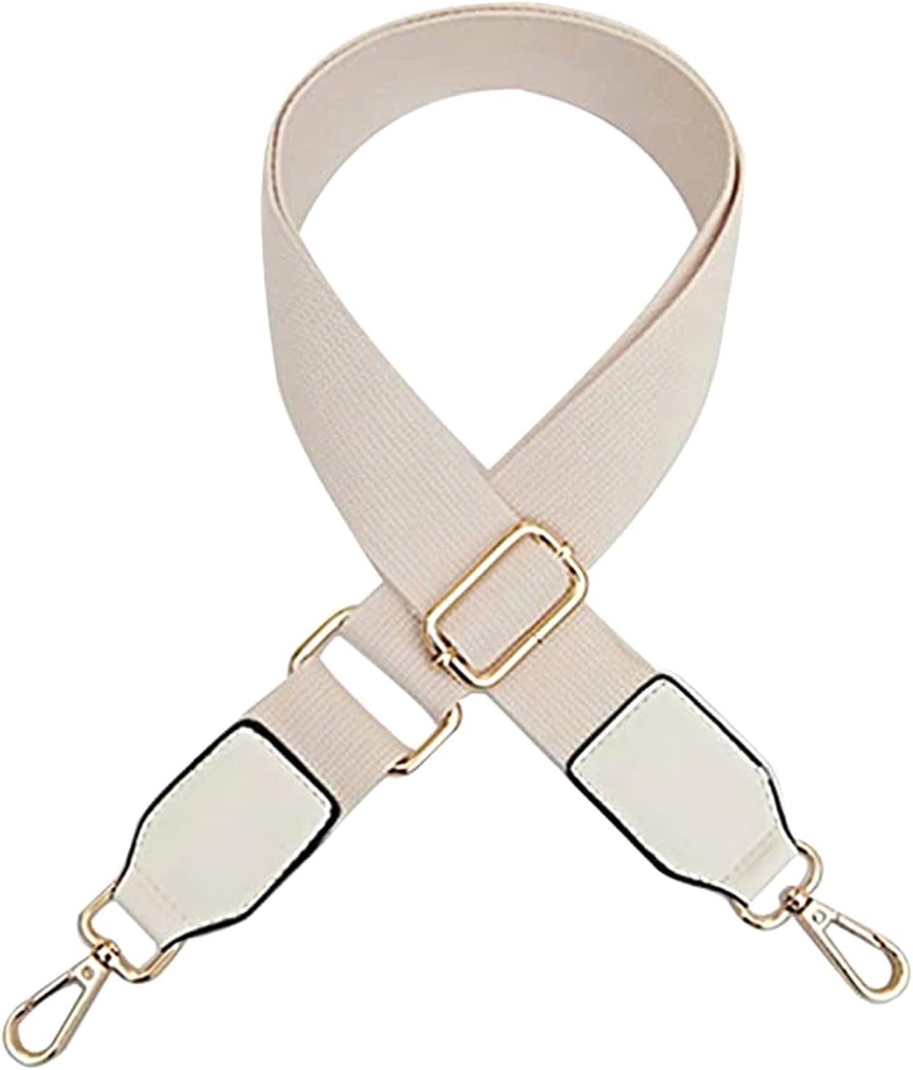 Schouderriem voor handtas, schoudertasriem, stof, brede verstelbare schouderriem, reserveriem voor tas, riem voor handtas, knutselen (80-130 cm)