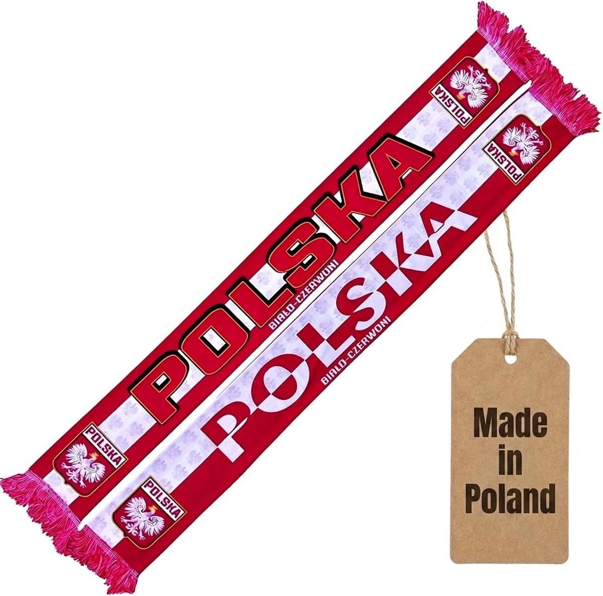 Polen sjaal, voor Europees kampioenschap, voetbalsjaal, cult-sjaal, souvenirsjaal