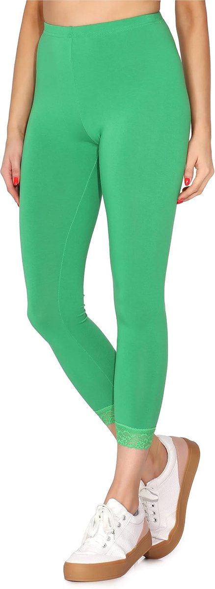 Style Dames 7/8 Legging met Kant MS10-342