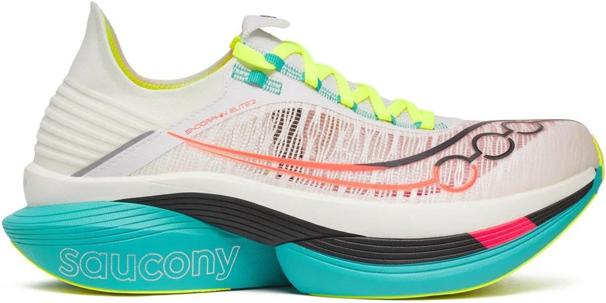 Saucony Endorphin Elite 2 Hardloopschoen /MUTANT Wit