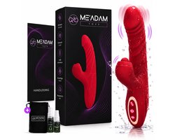 ME'ADAM – Vibrator voor Vrouwen – 3-in-1 G-Spot & Clitoris Stimulator – Wand Massager – 22 Standen – Stil – Waterdicht – Oplaadbaar - Sex toys voor vrouwen - Vibrators