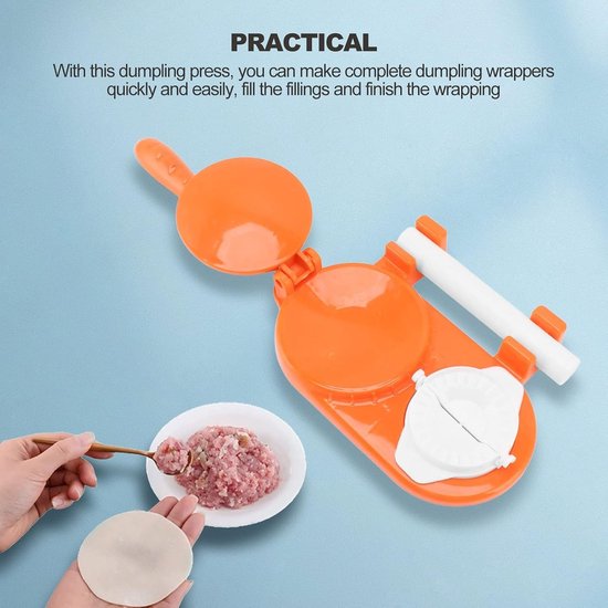 Multifunctionele Dumpling Maker - ABS Molen voor het Maken van Dumplings, Ideaal voor Thuis en Restaurants, Eenvoudig en Efficiënt — afbeelding 3