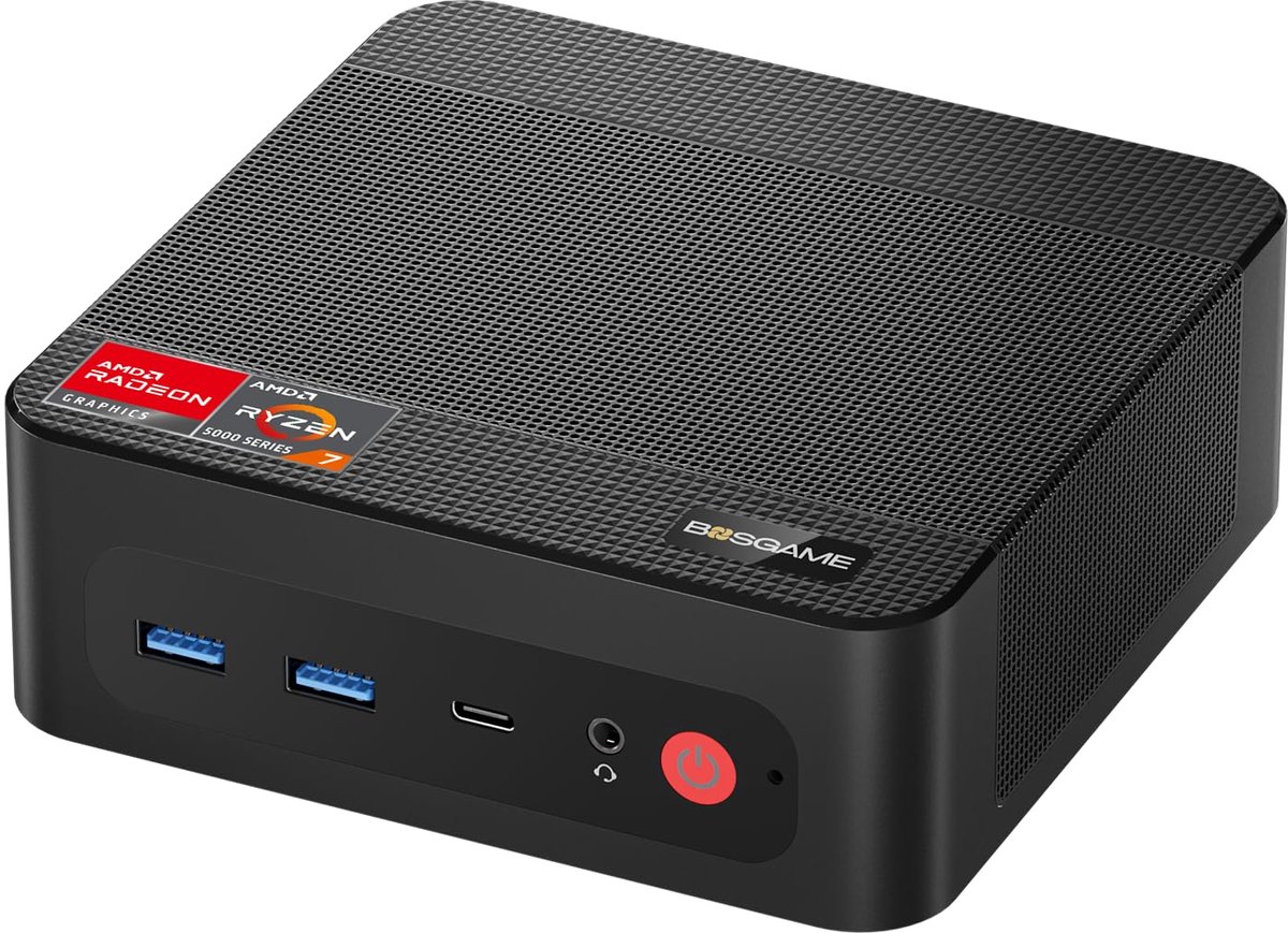 Mini Gaming PC AMD Ryzen 7 5825U - 16 GB RAM - 512 GB SSD - Windows 11 Pro - Mini Desktop Computer