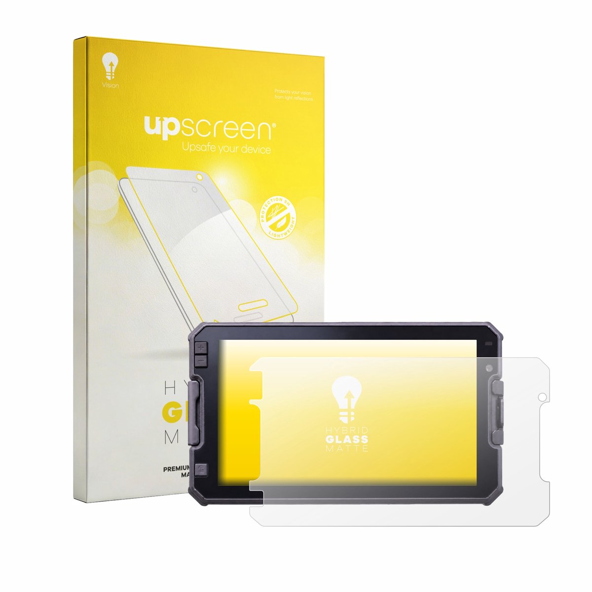 upscreen - Screenprotector voor DMD NOR7E 7" - Folie Beschermfolie Beschermglas matte