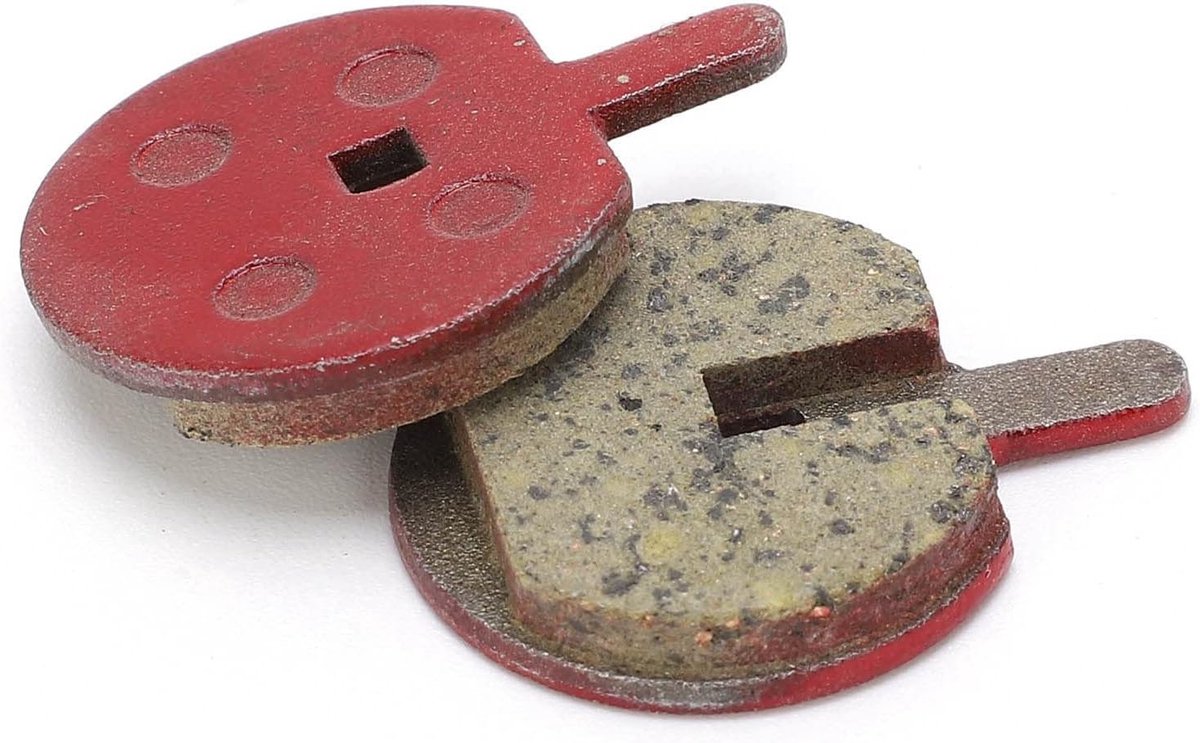 Metallic Fiets Schijfremblokken, 4 paar remblokken, hars, semi-metalen remvervanging voor elektrische scooters, racefietsen