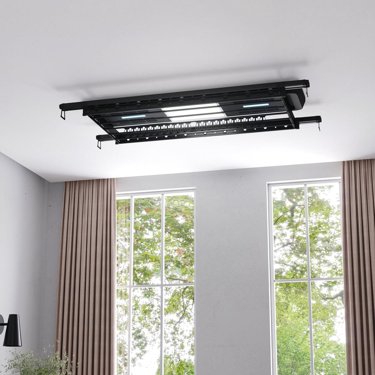 Droogrek - Plafonddroogrek Pro - Droogrek - Droogrek Elektrisch - Plafond Droogrek - 38 kg draagvermogen