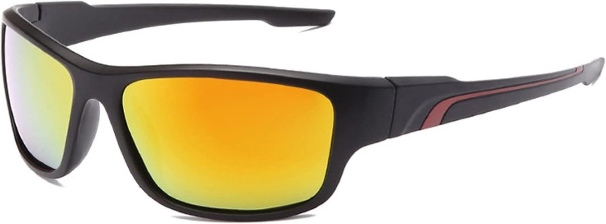 Gepolariseerde Zonnebril Mannen Luxe Designer Vintage Rijden Zonnebril Mannelijke Goggles Shadow Uv400-C3