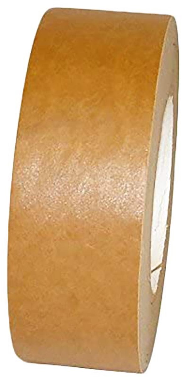 Kraftpapier Plakband voor Verpakking en Creatieve Projecten, Zelfklevend, 5cm x 50m, Bruin