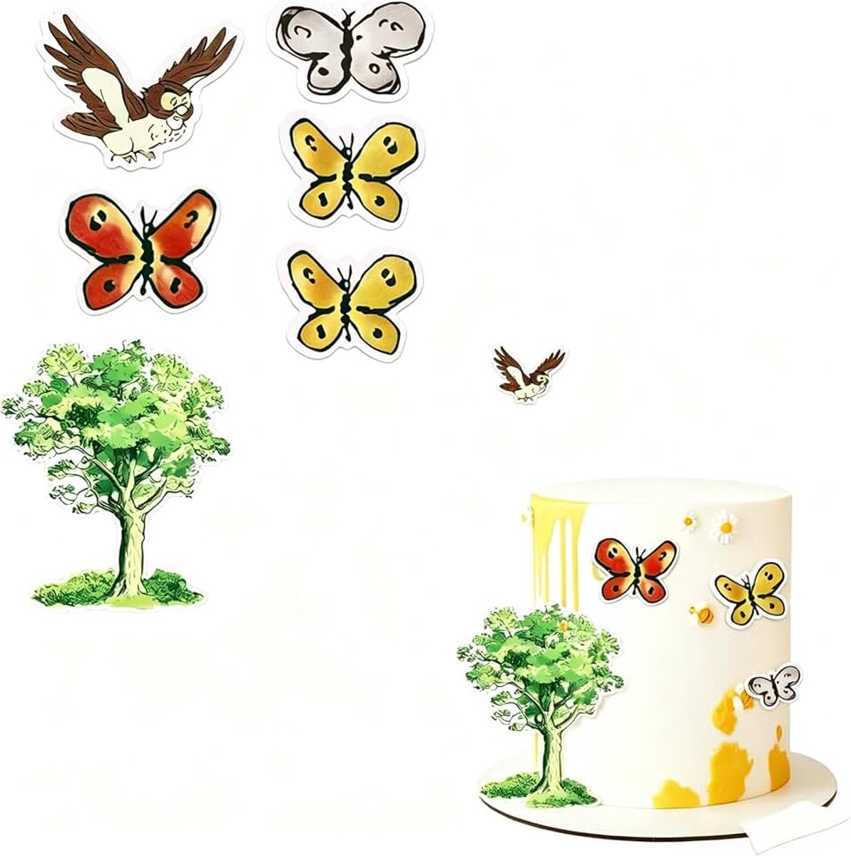 Winnie taartdecoratie taarttopper
