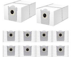 10 stuks voor Ecovacs stofzuigerzakken voor Ecovacs Deebot X8/X9 Pro Omni T50/T50 Pro/T50 Max Pro Omnis T80 Omni stofzuiger stofzuigerzakken vervangende onderdelen, vervangende zak accessoireset