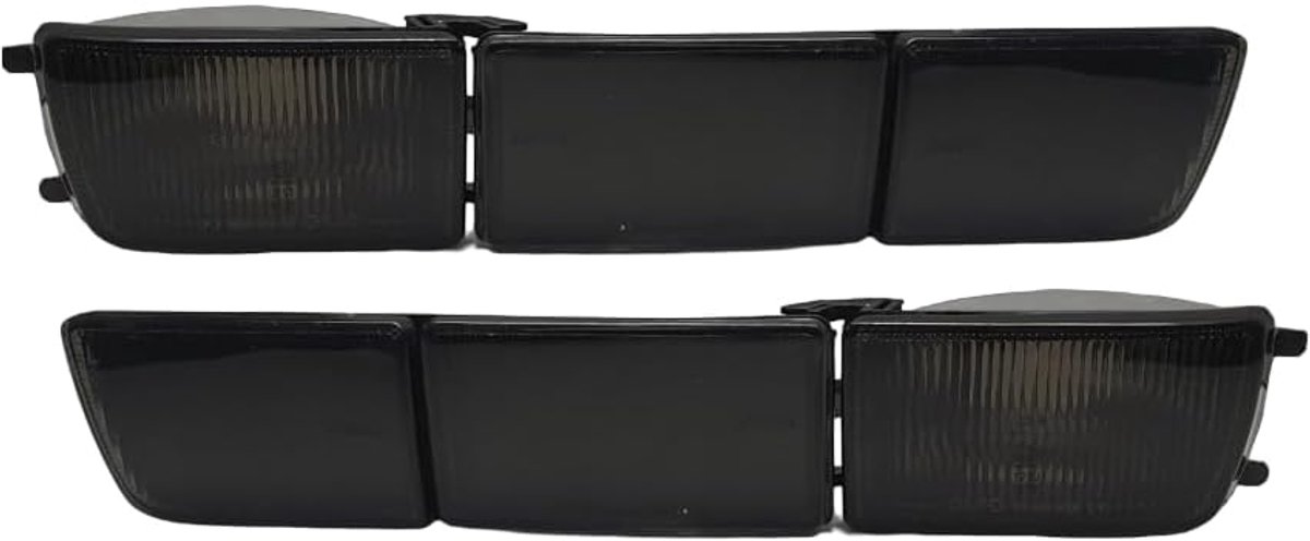 Passend voor VW Golf Vento MK3 3 Zwart Smoke Indicator Herhaler Bumper Beschermende Lichten Lamp