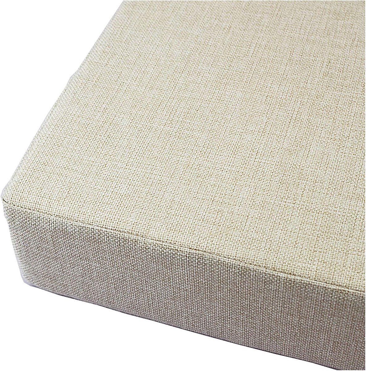 Outdoor/Indoor kussen, Dikke Bench Pad Mat Zitkussen, Comfortabel Bank/Settee kussen, Licht Beige-Licht Beige 60x35x5cm (23x14x2in)