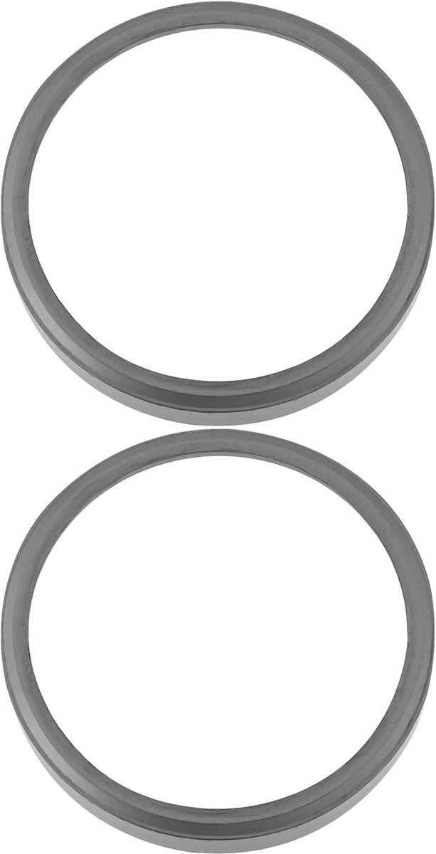 Dailygoods- Uitlaat Pakkingen 2 Stuks - Tapered Crush - Vervanging OEM CY65324-83C - Compatibel met Harley Davidson - Metaal - Eenvoudig te installere