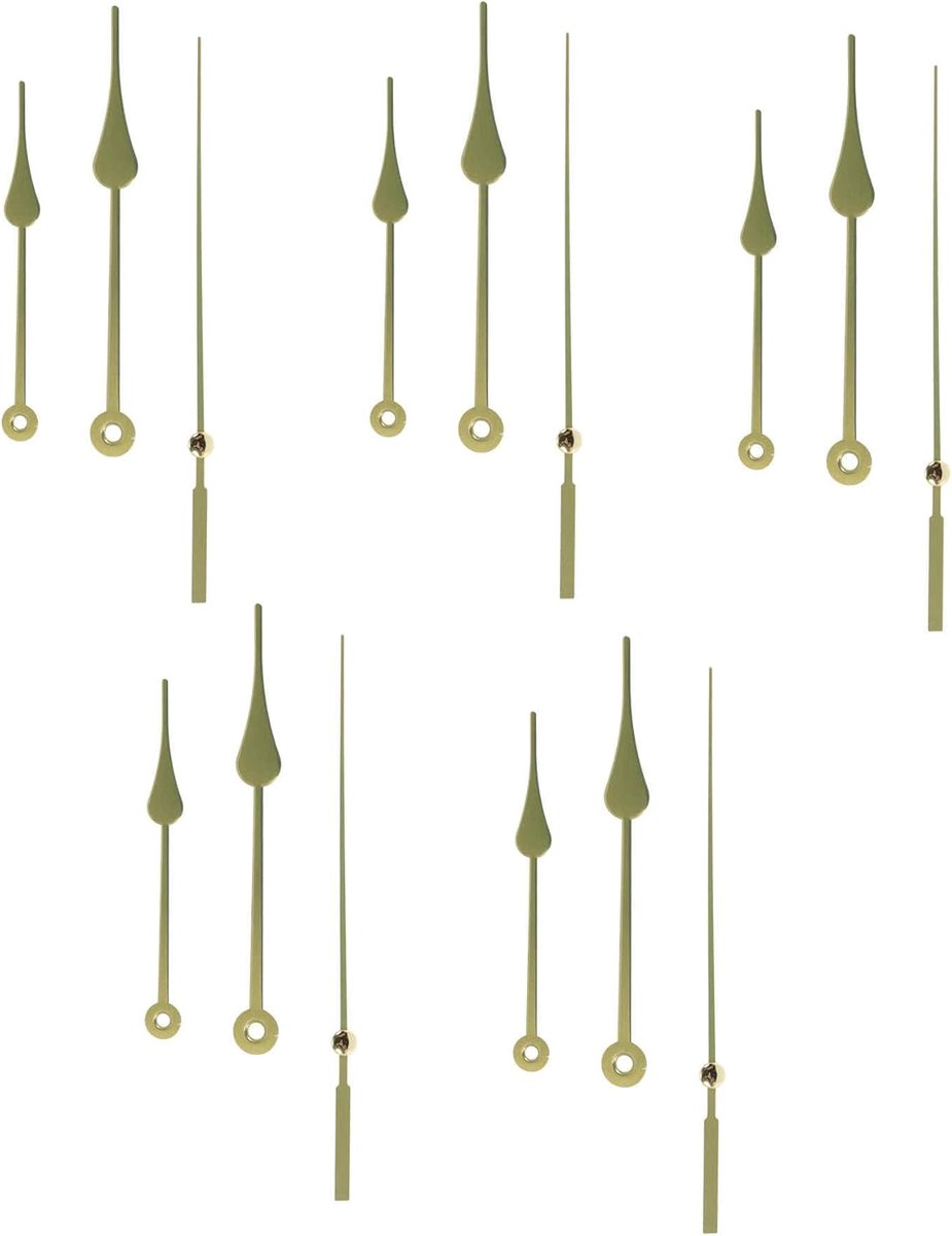 Dailygoods - 5 Sets Aluminium Horlogebandjes voor Doe-Het-Zelf Reparatie