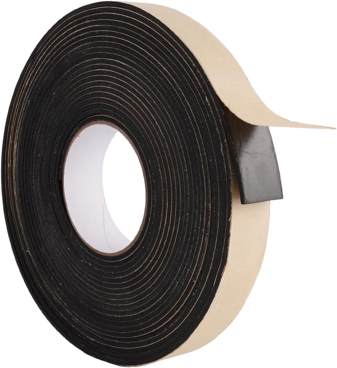 Dailygoods- Afdichtingstape 10 m - Schuimrubber 30 mm x 3 mm - Zelfklevend - Waterdicht - Corrosiebestendig - Sterke hechting - Dichtingsband