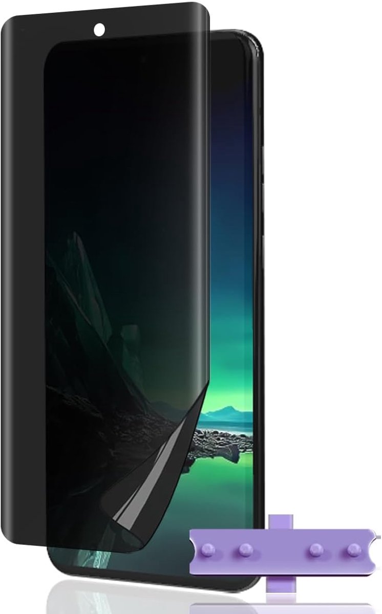Beschermfolie voor Moto Edge 40/Moto Edge 40 Neo, inkijkbescherming, zachte TPU-folie, Moto Edge 40 Neo, anti-spy, privacy, geen glas, displaybescherming, privacy voor Moto Edge 40 Neo.