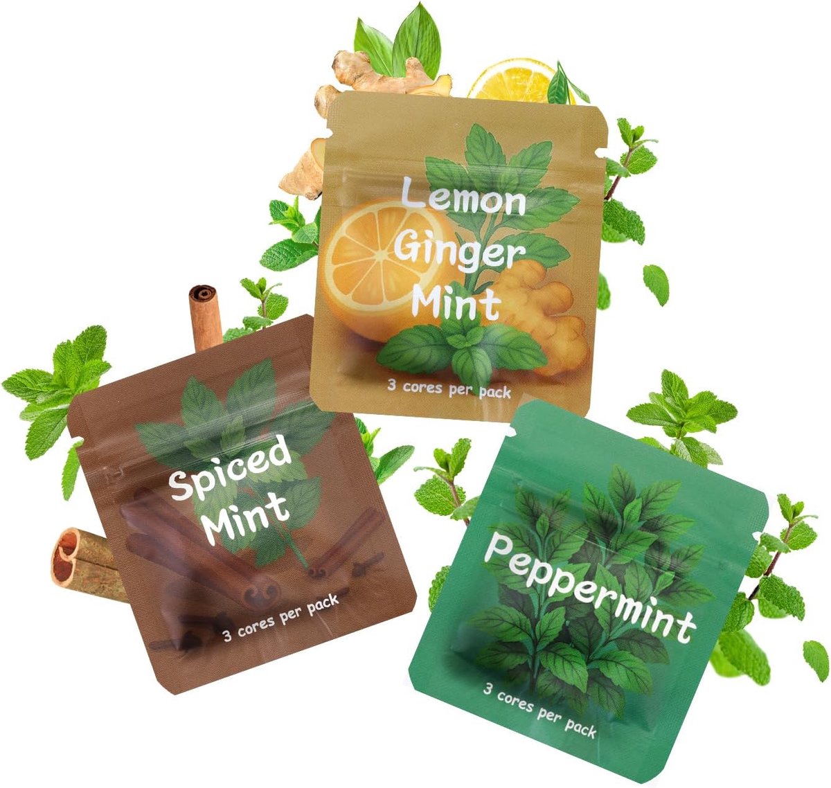 Smaakfilter voor ademketting, meerdere smaakopties, aroma-pads, gebruik voor CARITATE