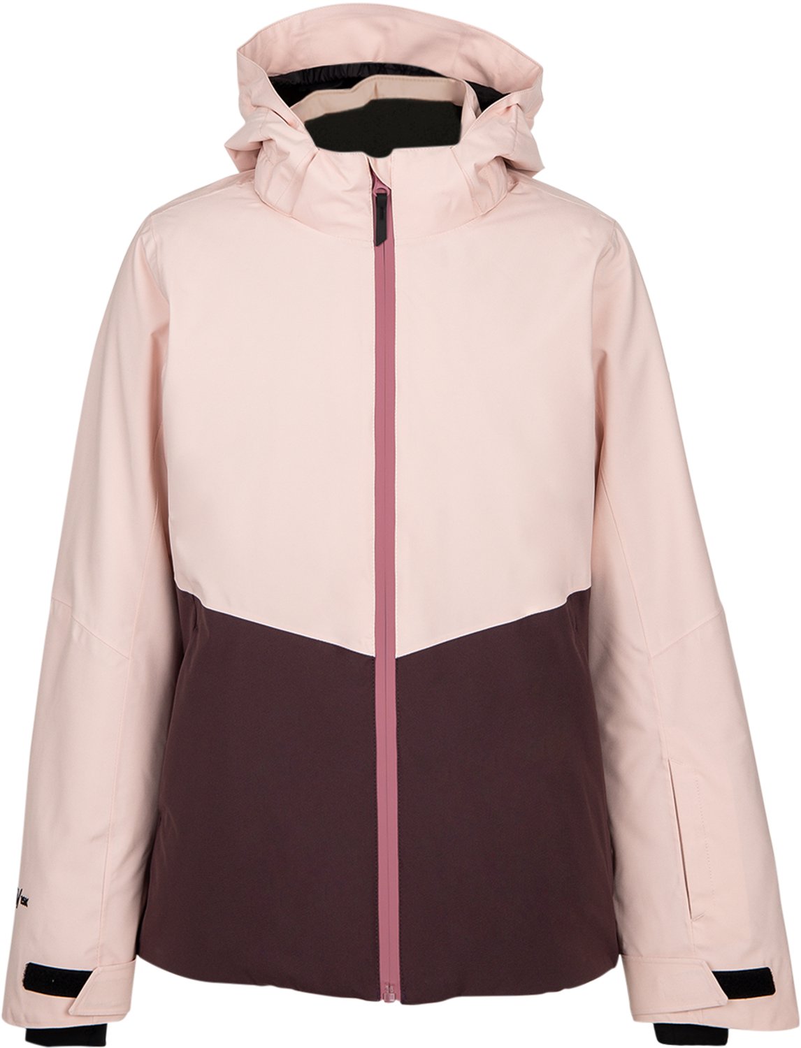 Brunotti Sundy Skijas Meisjes – Ski Jas Wintersport 15K Ademend en Waterdicht Medium insulatie Sepia Rose