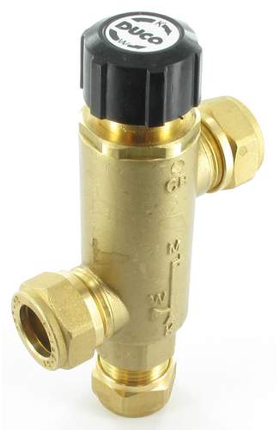 Pentec Duco - 1351-0-01-01 - Solar Sol Mix 15C mengventiel - 35-65 °C - 15 mm 3 x knel