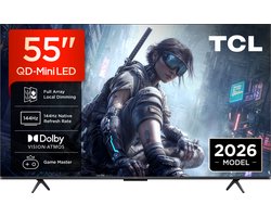 TCL 55T8D - 55 inch - 4K QD-MiniLED - 2026 - Smart TV
