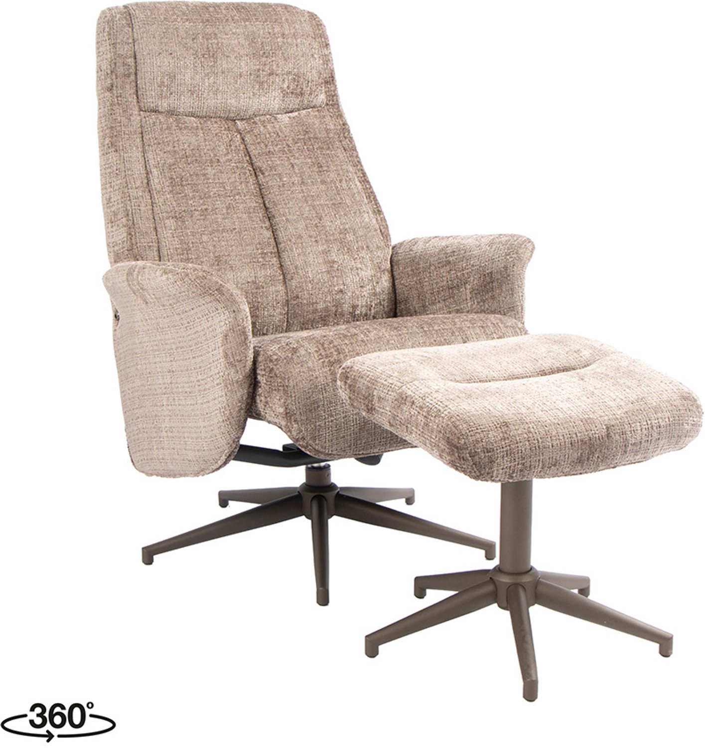 LABEL51 Tumba Fauteuil - Bruin - Cremona - One Size