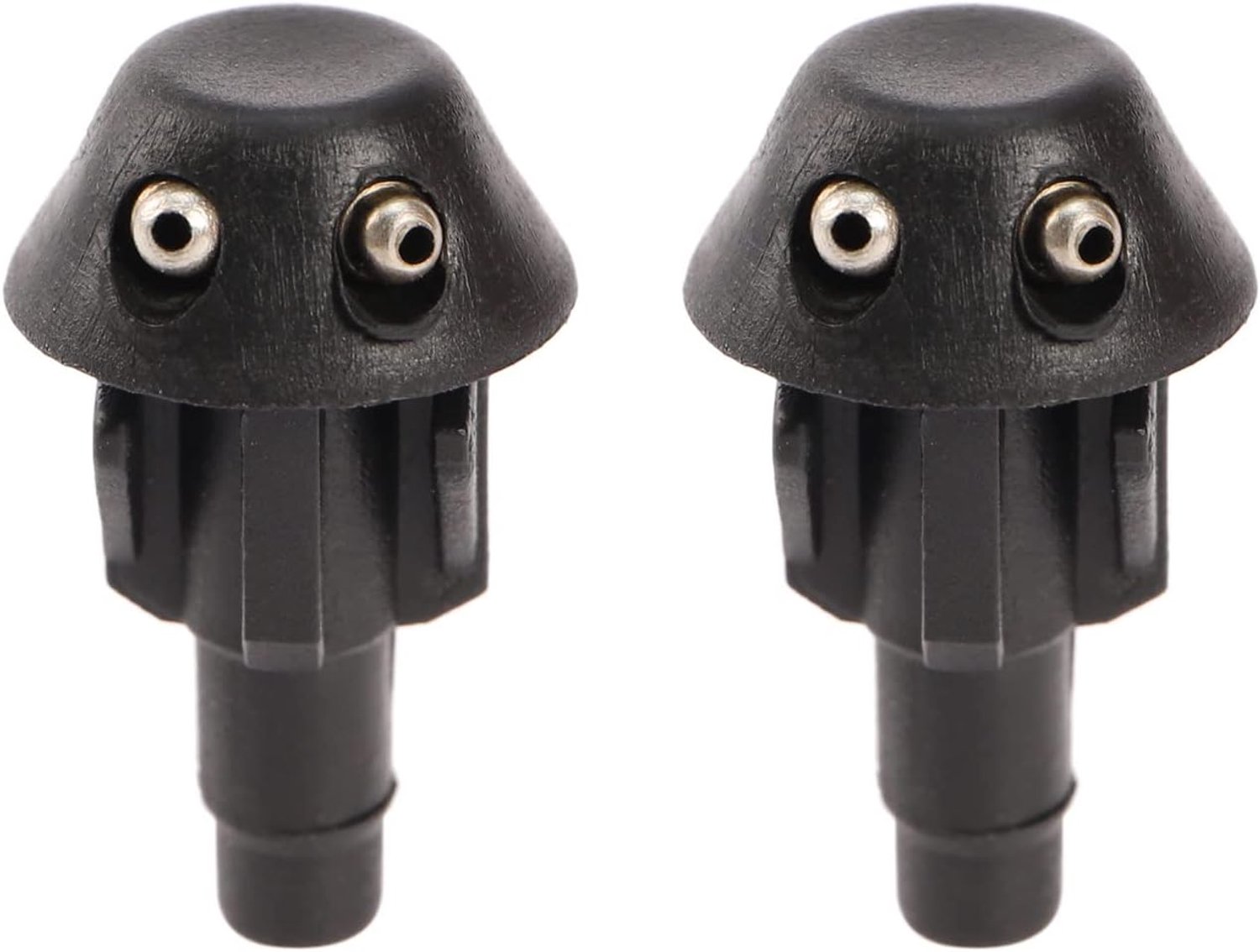 Wisser sproeier nozzles - 2 stuks - hoogwaardig kunststof - verbeterde ruitensproei prestaties - m-winkel