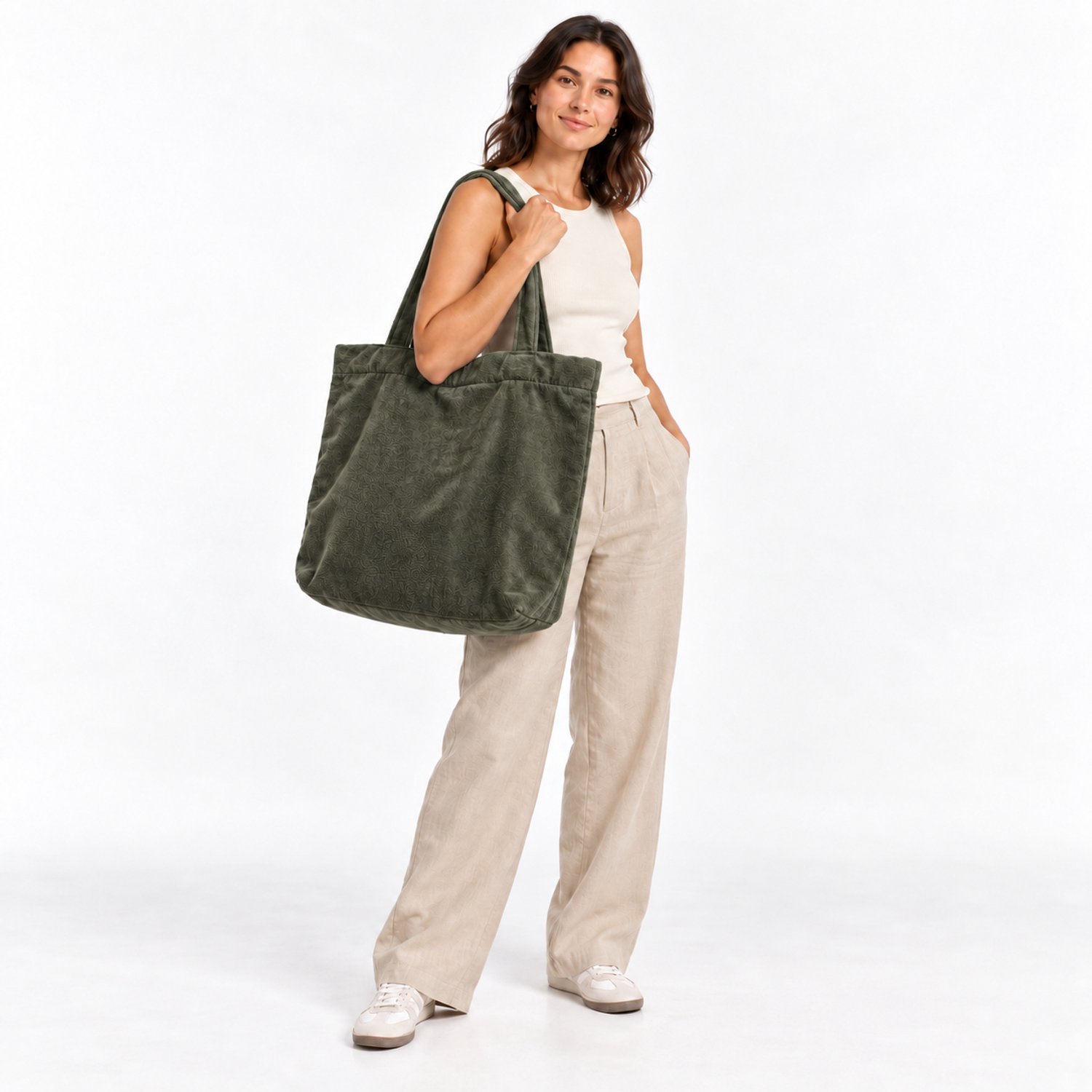 Funnies Luiertas - Velours - Forest - Mom Bag thumbnail 4
