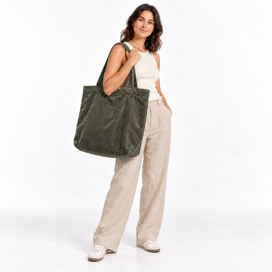 Funnies Luiertas - Velours - Forest - Mom Bag — afbeelding 4